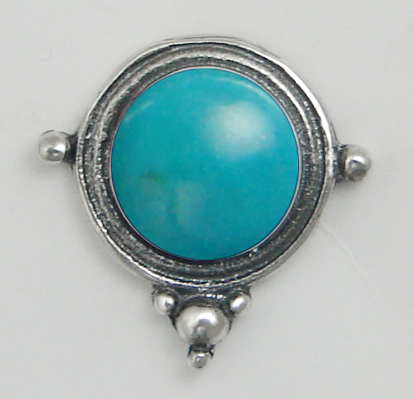 Sterling Silver Turquoise Post Stud Earrings